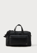 Tommy Hilfiger HILFIGER FLAG RIBBED POCKET DUFFEL BAG - Holdall - black