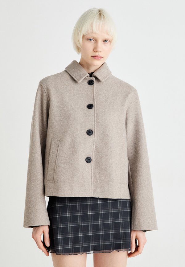 Vero Moda VMFORTUNEMIE - Summer jacket - moon rock melange