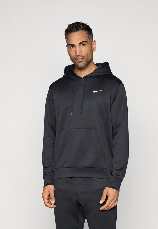 Nike Performance M NK DF UV FLEX FLC PO HD - Hoodie - black/white