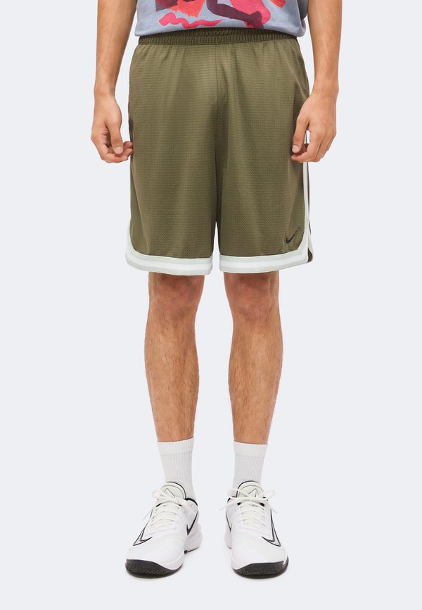 Nike Performance DNA SHORT - Sports shorts - medium olive/light silver-coloured/black