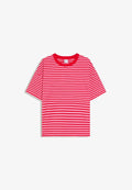 Bershka BOXY FIT PRINTED - T-SHIRT 01156093 - Print T-shirt - light pink