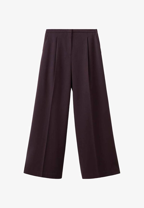 Mango Trousers - bordeaux