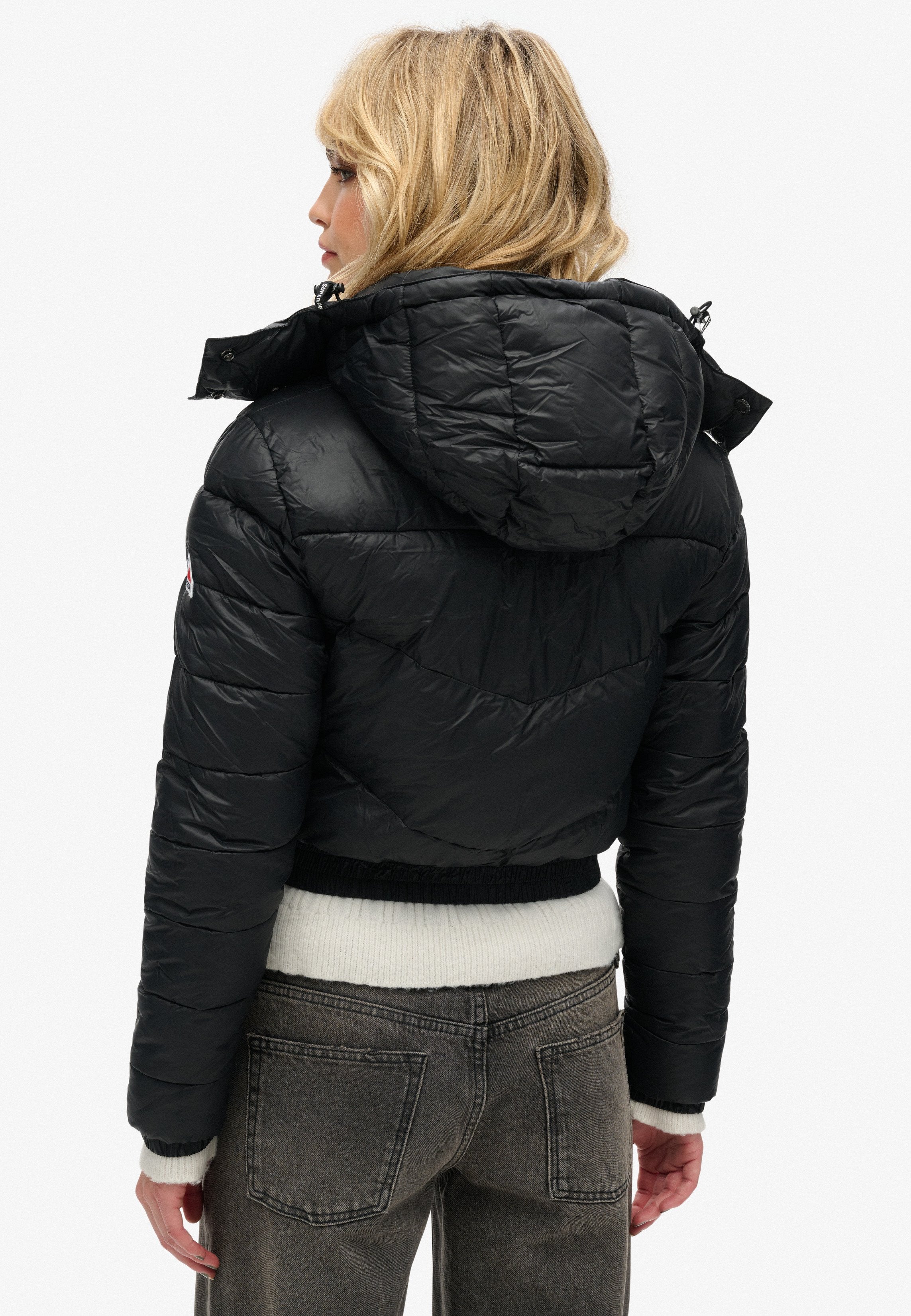 Superdry & Co CROP HOODED FUJI
