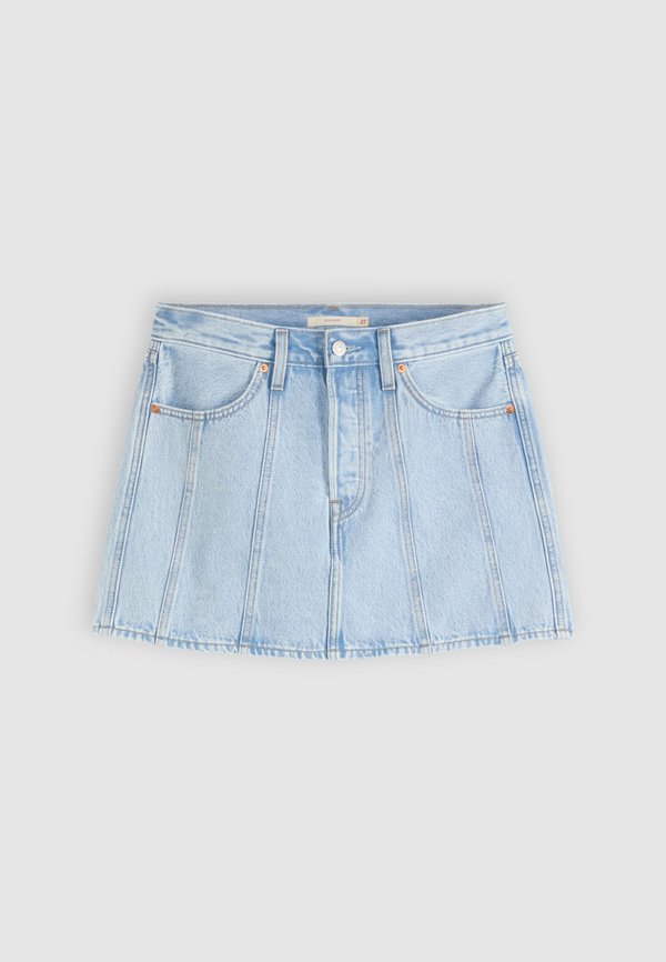 Levi's® SEAMED ICON - A-line skirt - abraided art skirt stone