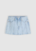 Levi's® SEAMED ICON - A-line skirt - abraided art skirt stone