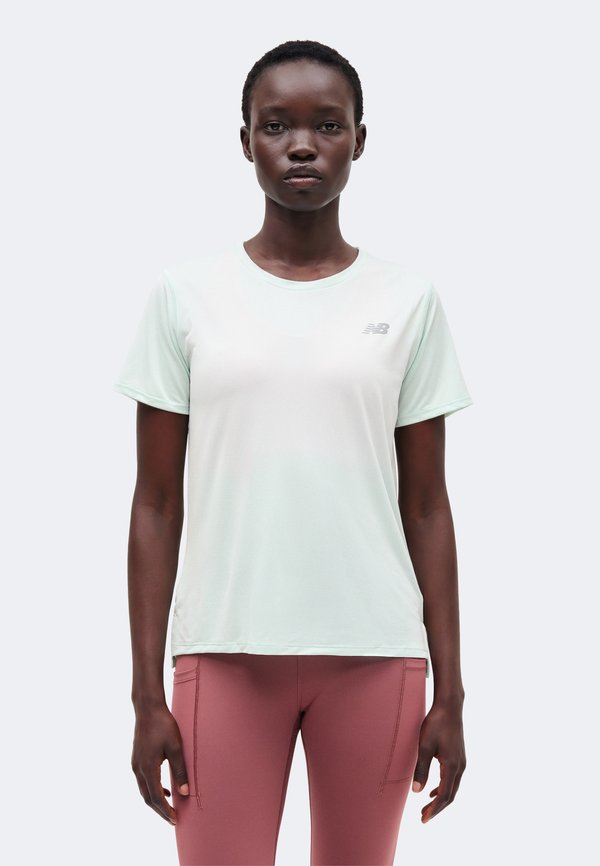 New Balance SPORTS ESSENTIALS T-SHIRT WOMENS TOP-36327 - Basic T-shirt - cosmic jade