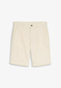 TOM TAILOR SLIM CHINO SHORTS - Shorts - gardenia white