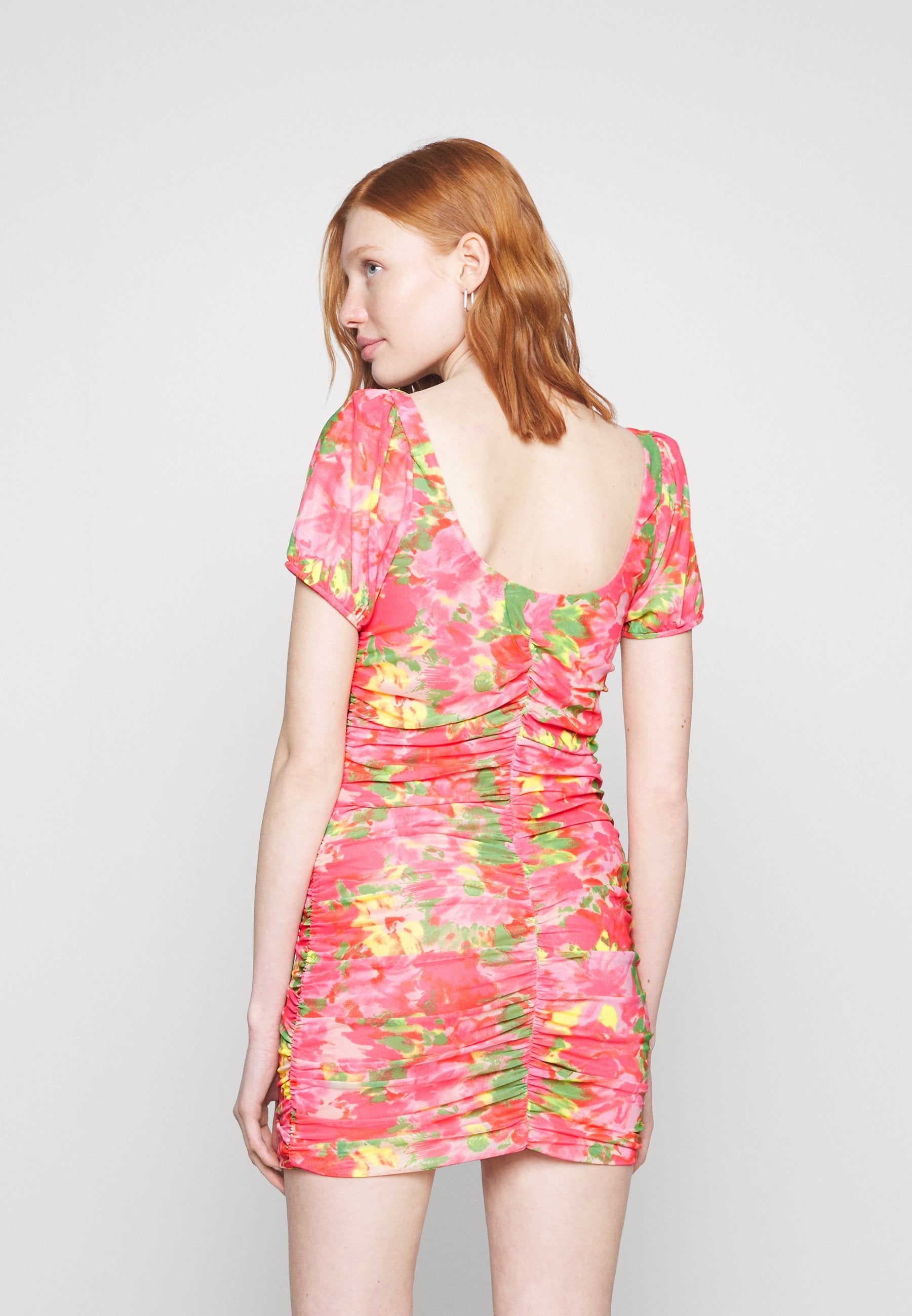 ONLY ONLPARIS PUFF V NECK DRESS
