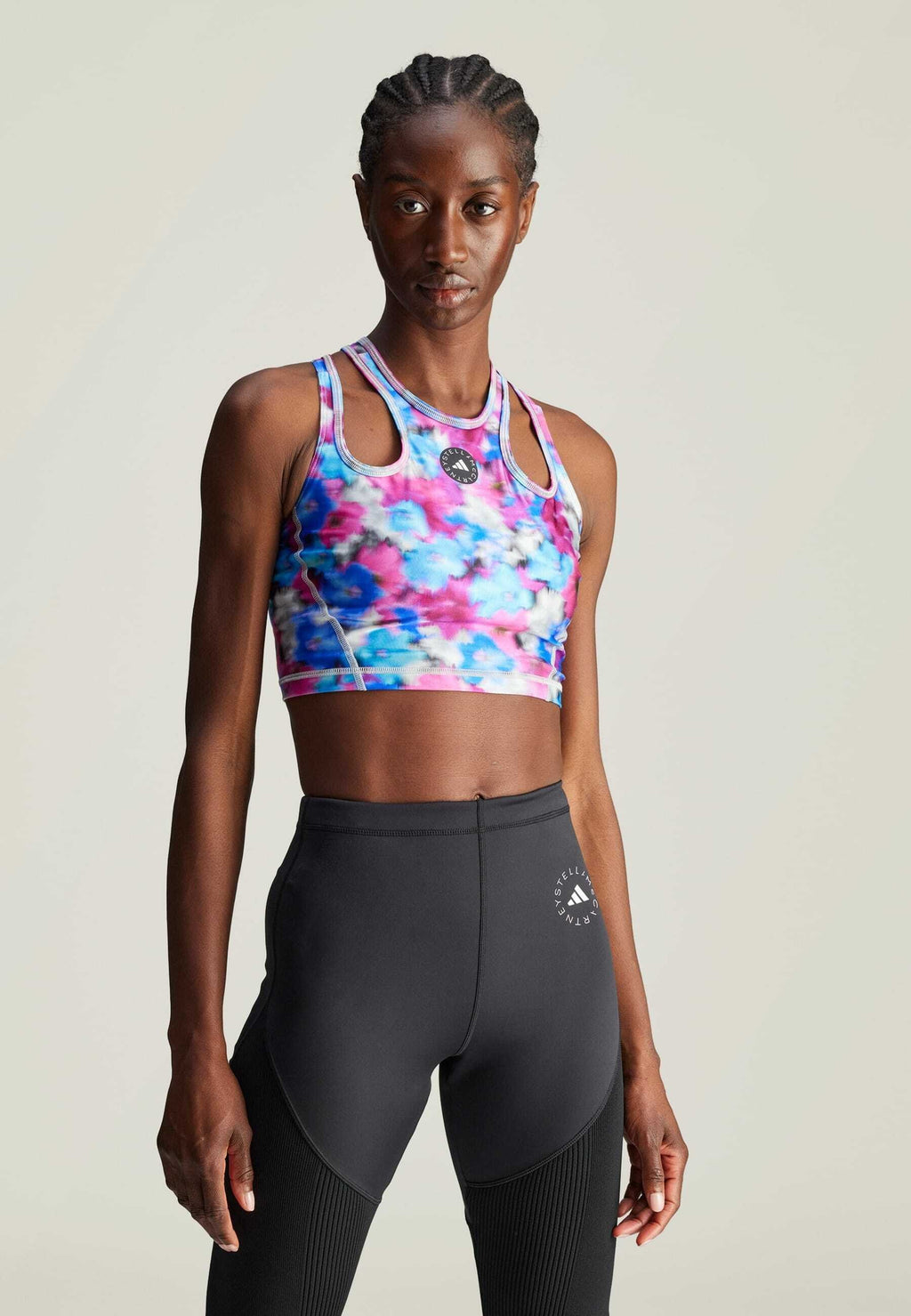 adidas by Stella McCartney TRUEPURPOSE PRINTED CROP