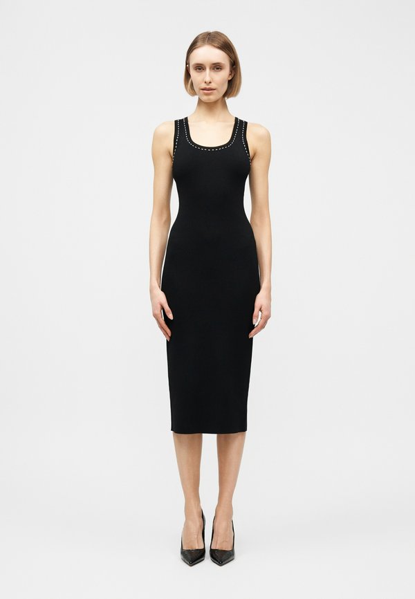 MICHAEL Michael Kors STUD STITCH TANK MIDI