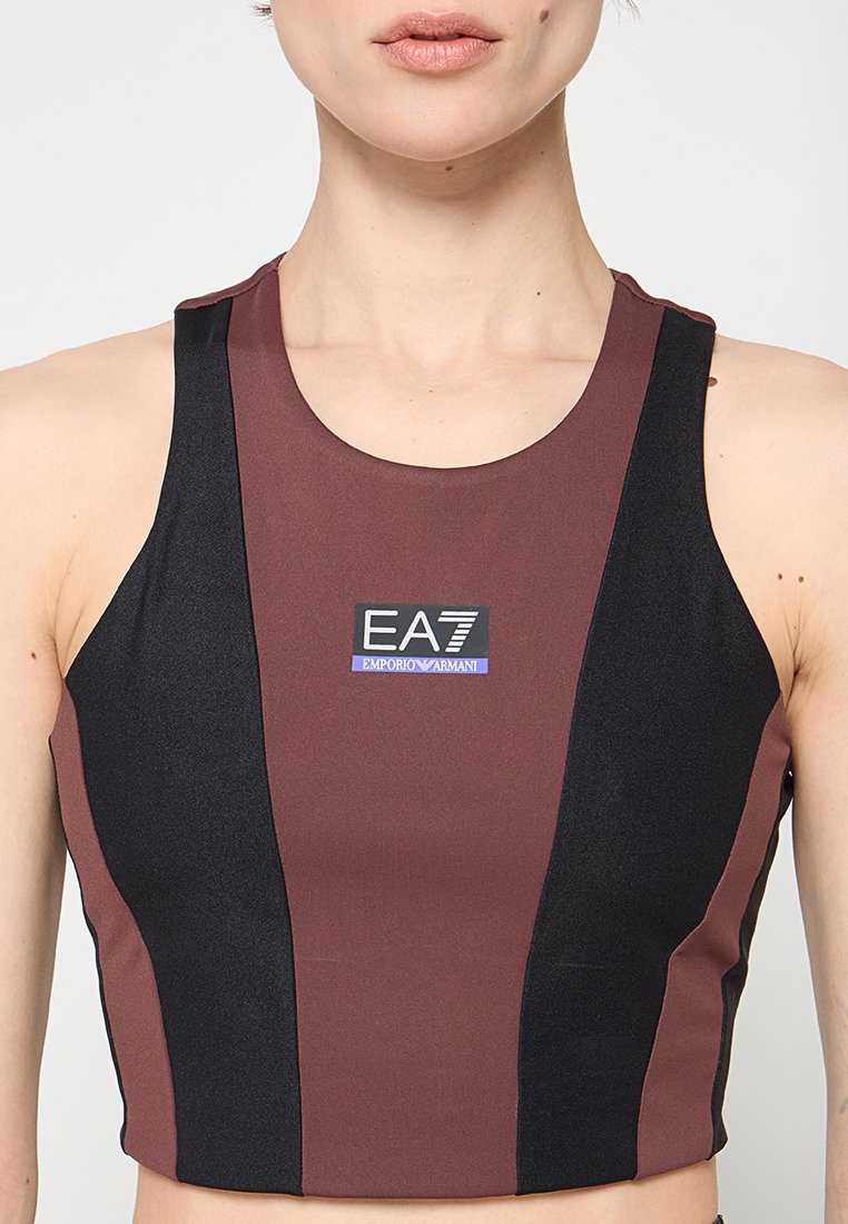 EA7 Emporio Armani Sport-BH mit leichter Stützkraft Media 3