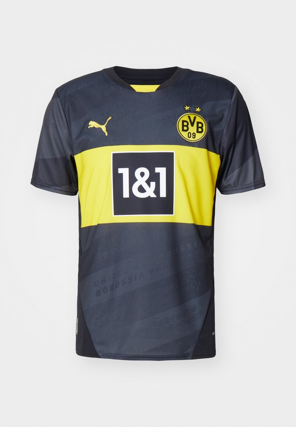 Puma BVB BORUSSIA DORTMUND AWAY REPLICA - Club wear - black/faster yellow