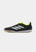 adidas Performance COPA INDOOR COURT CLUB  INDOOR FOOTBALL BOOTS - Indoor football boots - core black/footwear white/lucid lemon