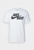 Nike Sportswear TEE  - Print T-shirt - white/black