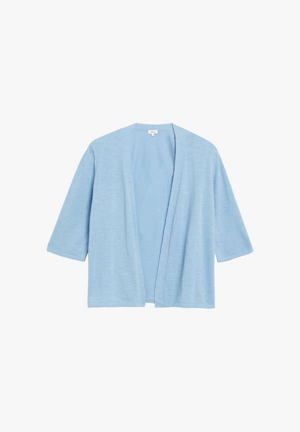 s.Oliver STRICKJACKE - Cardigan - hellblau