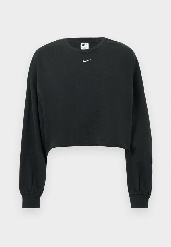 Nike Sportswear CHILL CREW - Sweatshirt - black/sail