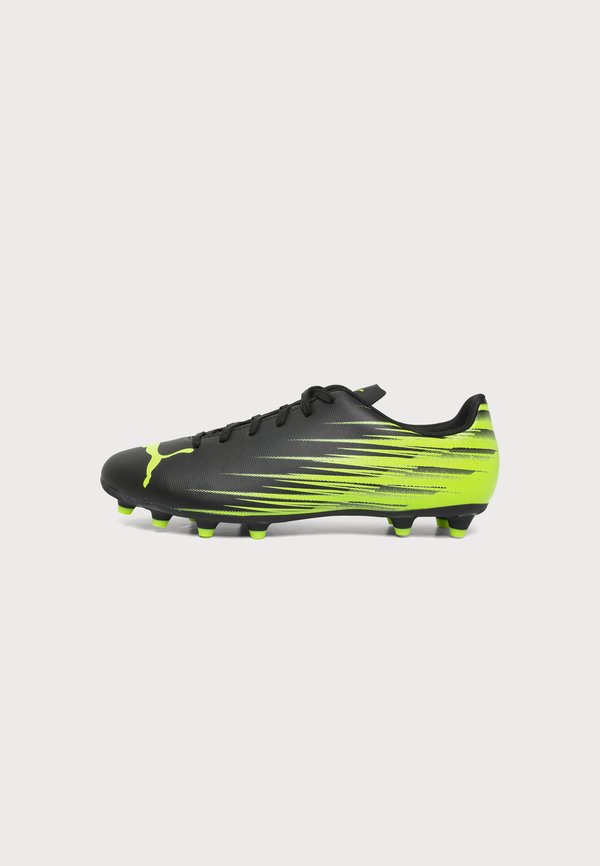 Puma ATTACANTO II  - Football boots artificial grass - black/lime squeeze