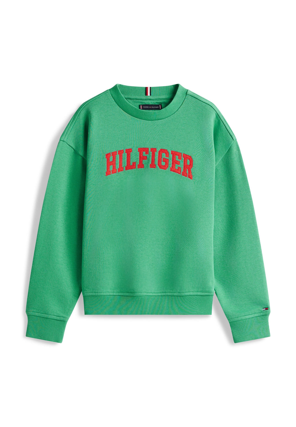 LOGO TERRY CREW NECK SWEATSHIRT Media 1