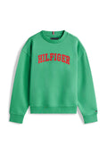 LOGO TERRY CREW NECK SWEATSHIRT Media 1