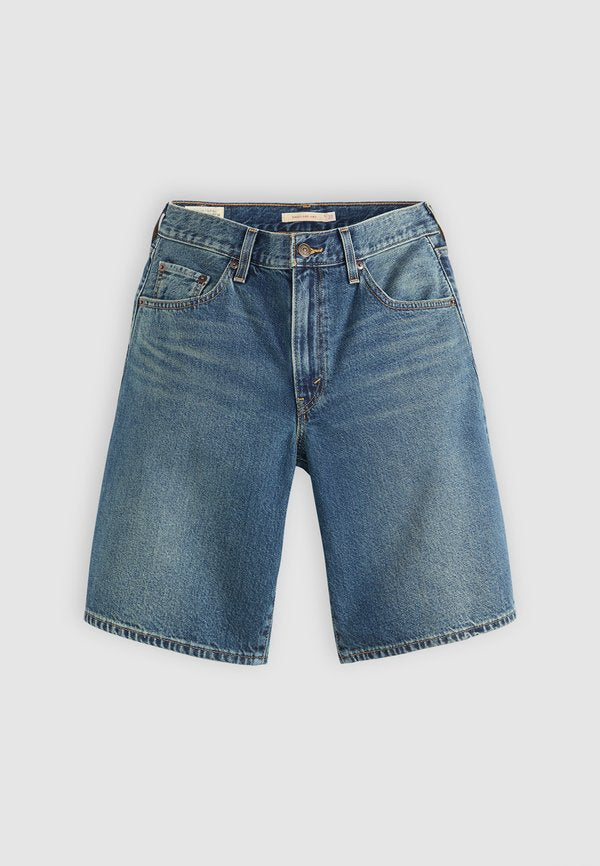 Levi's® BAGGY DAD JORT - Denim shorts - hinged heart jort