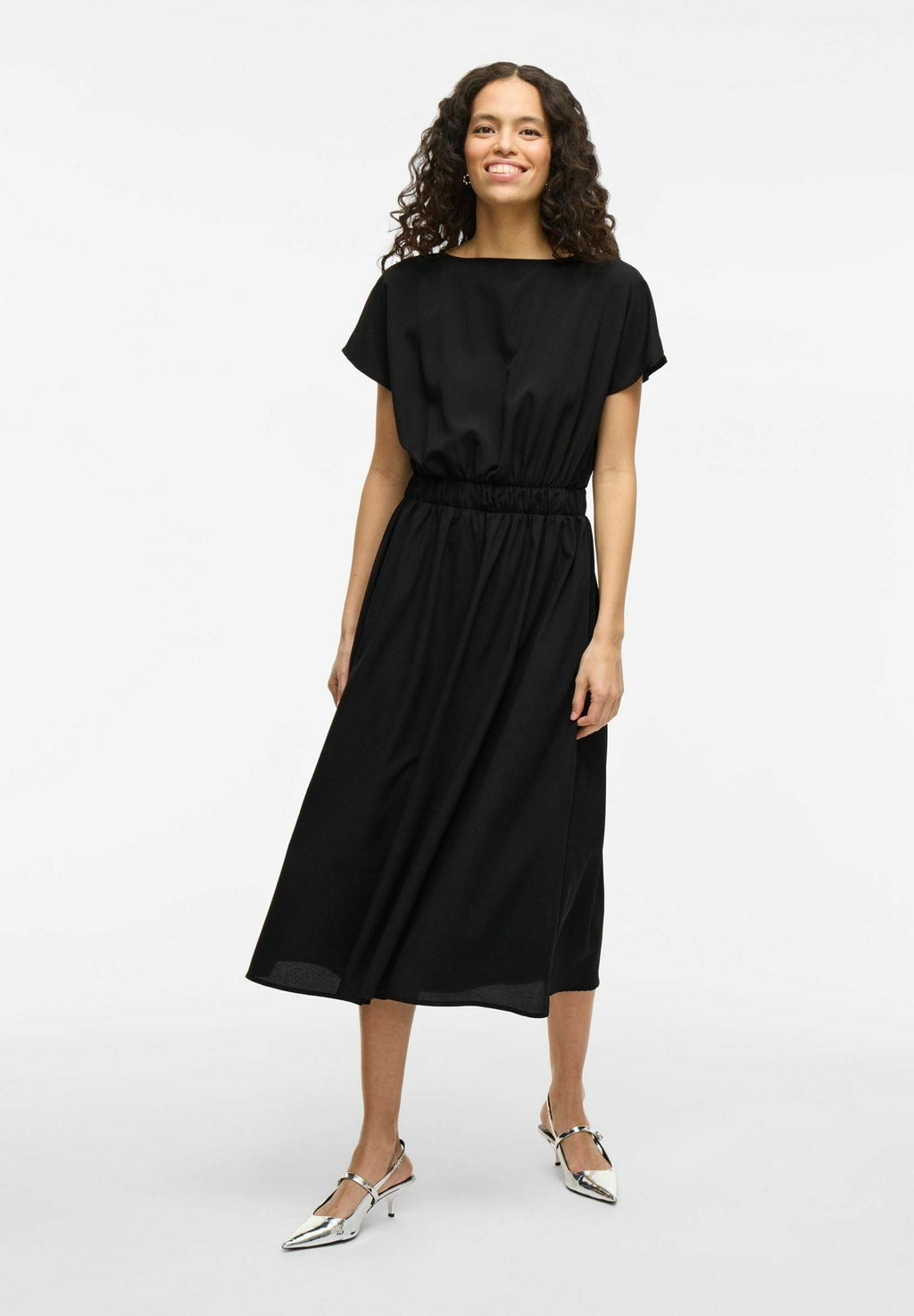 VILA Midi short sleeved