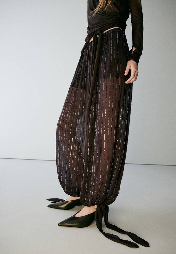 Mango ADULT - Trousers - brown