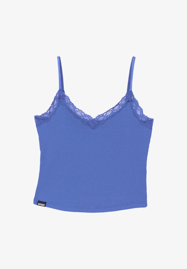 Superdry & Co Top - chambray blue