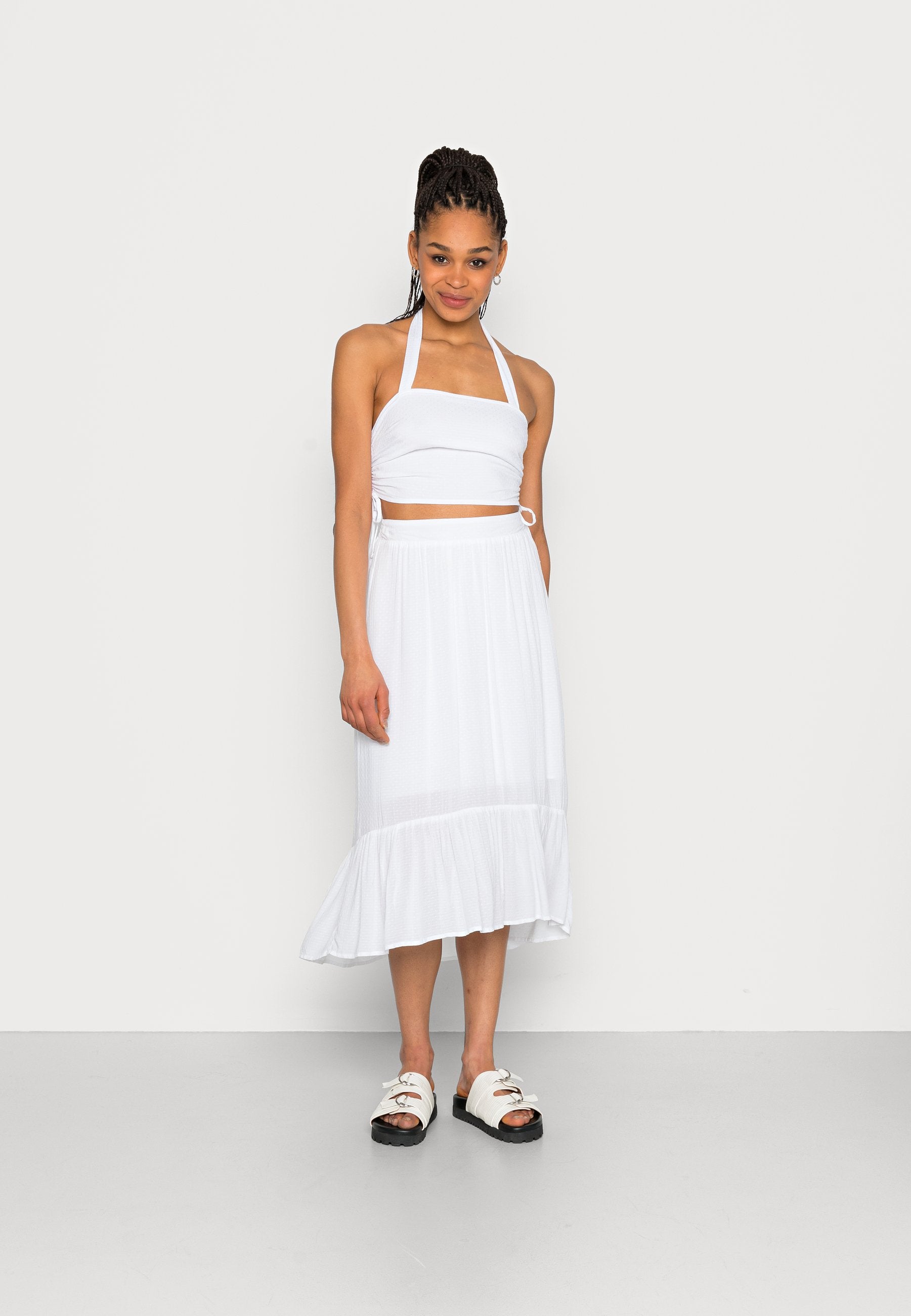 Hollister Co. BARE CINCH HALTER MIDI