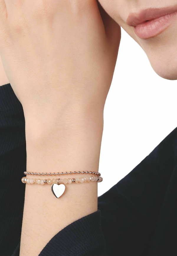 TOM TAILOR HERZ - Bracelet - rosefarben