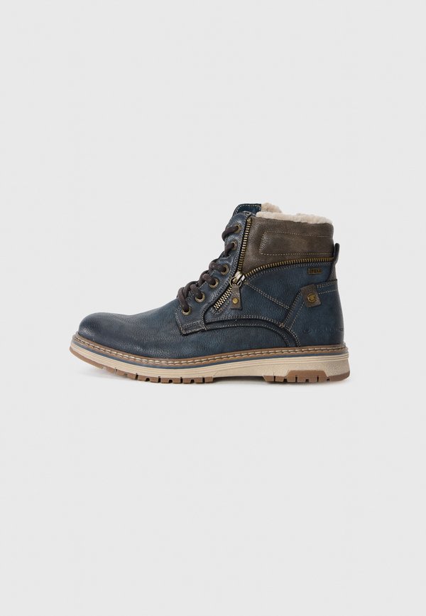 TOM TAILOR Winter boots - navy