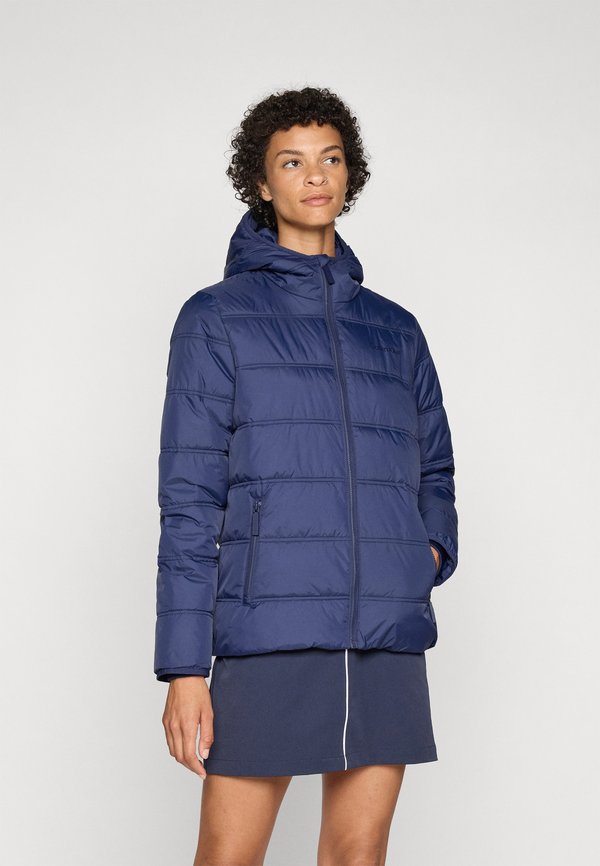 Calvin Klein Golf ATHENA HOODED PUFFER JACKET - Winter jacket - navy