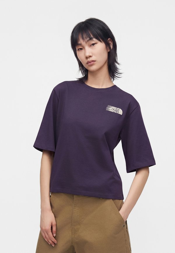 The North Face RETRO TRAIL BOXY SHORT SLEEVE TEE - GRAPHIC