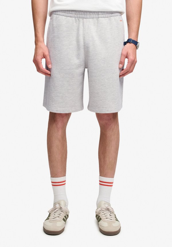 Superdry & Co LOGO - Tracksuit bottoms - varsity grey grindle
