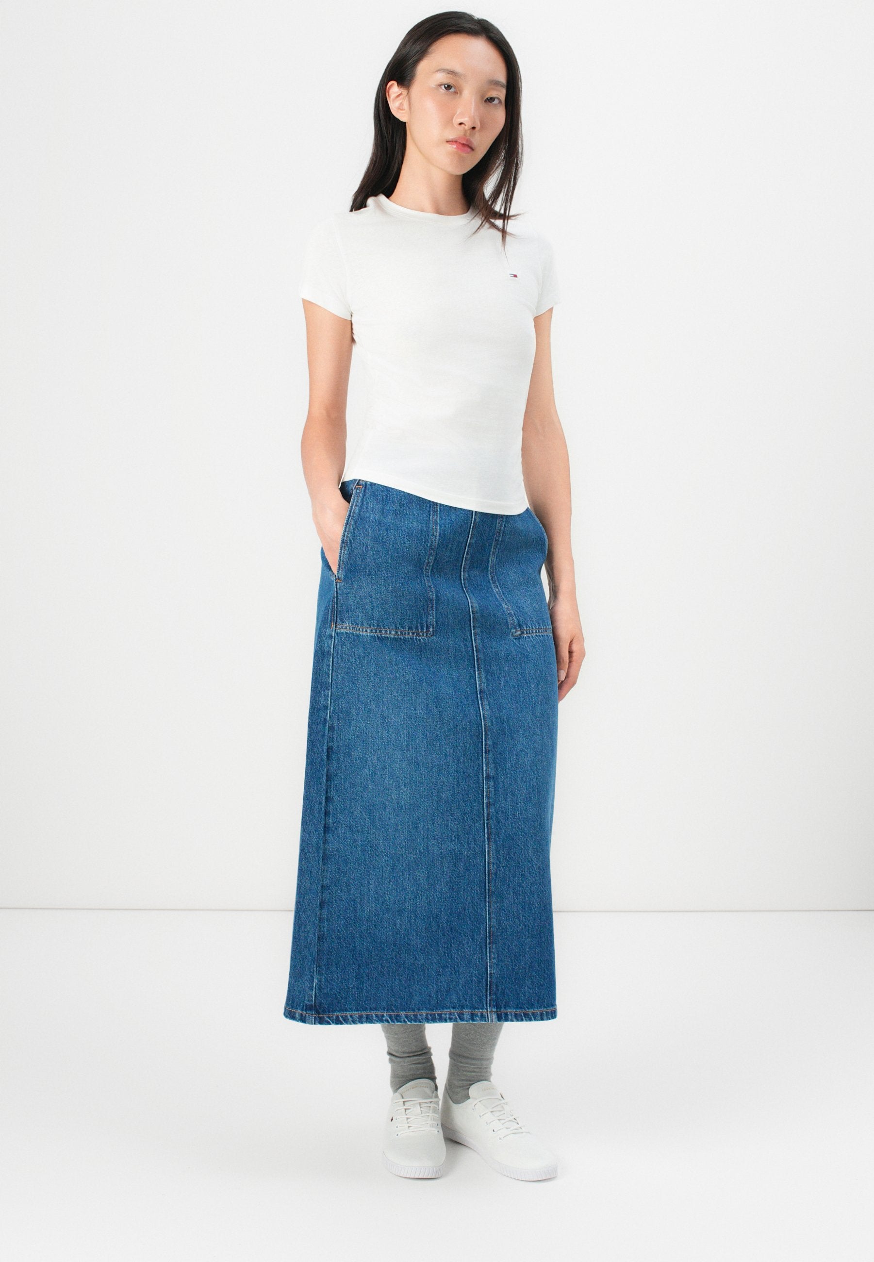 LONG MIDI SKIRT Media 5