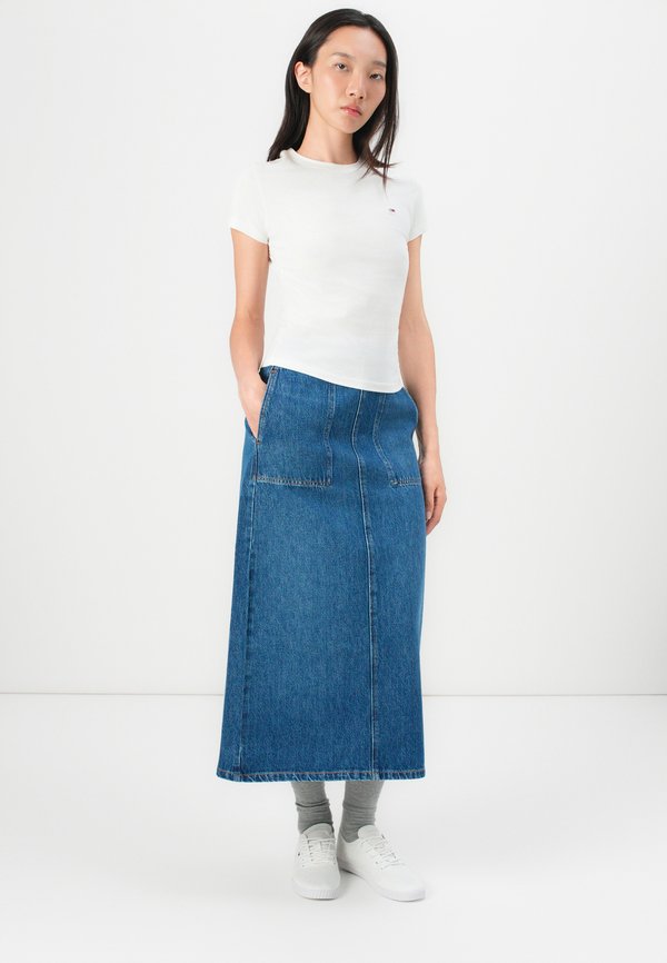 Tommy Hilfiger LONG MIDI SKIRT