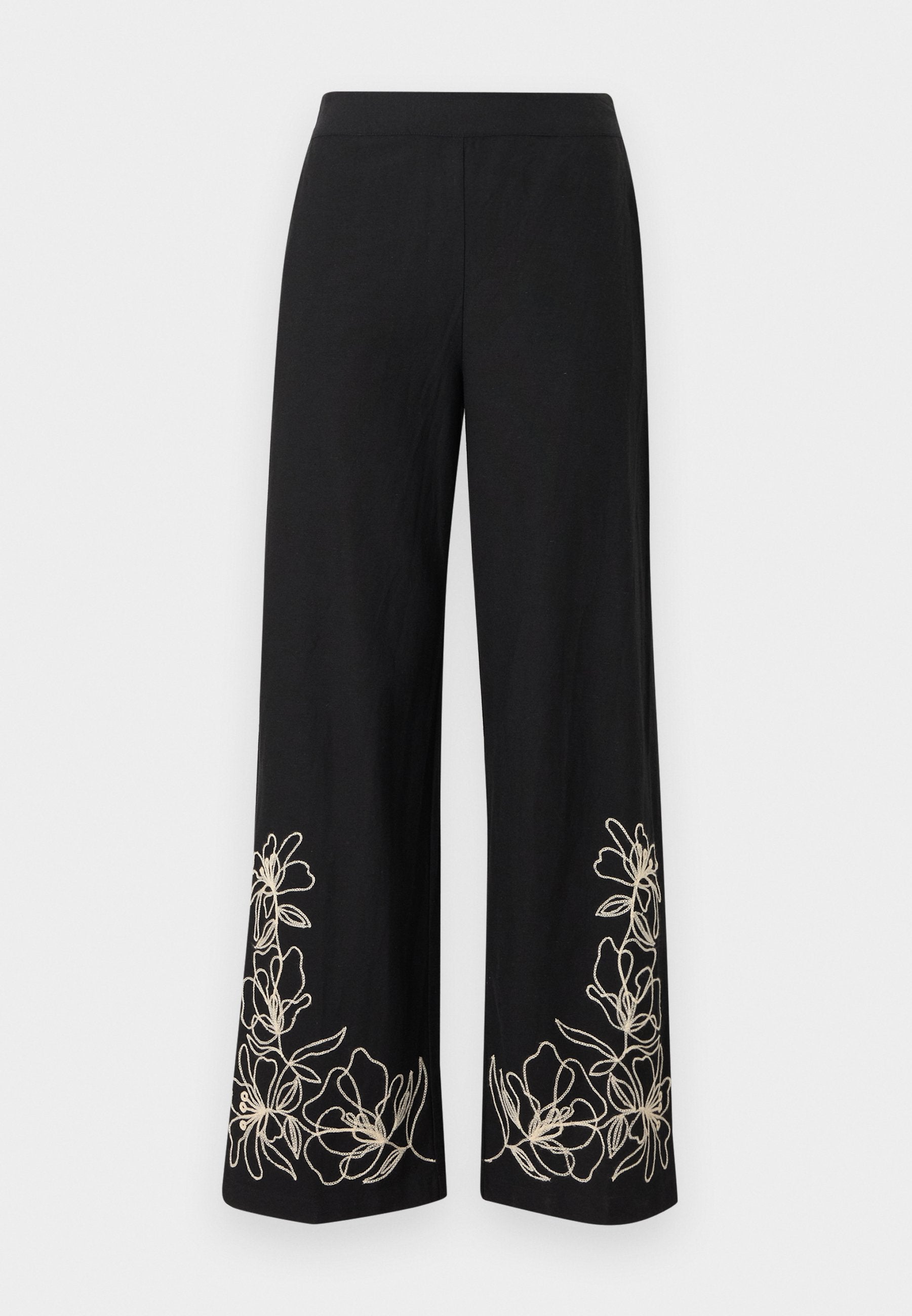 VILA VIPOLLI EMBROIDERED PANTS