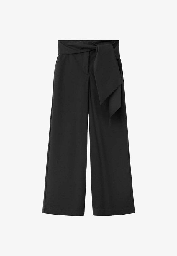 Mango ADULT - Trousers - black
