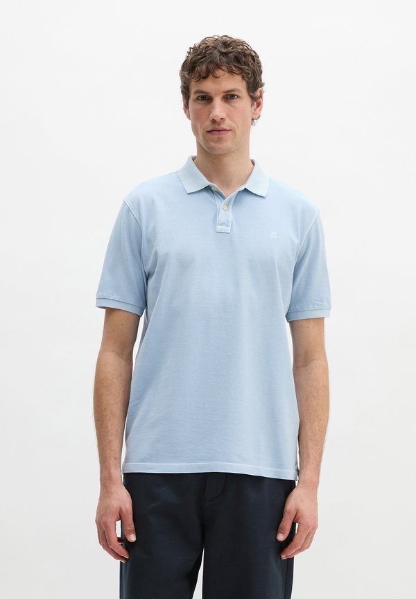 Marc O'Polo SHORT SLEEVE SLITS AT HEM EMBROIDERY