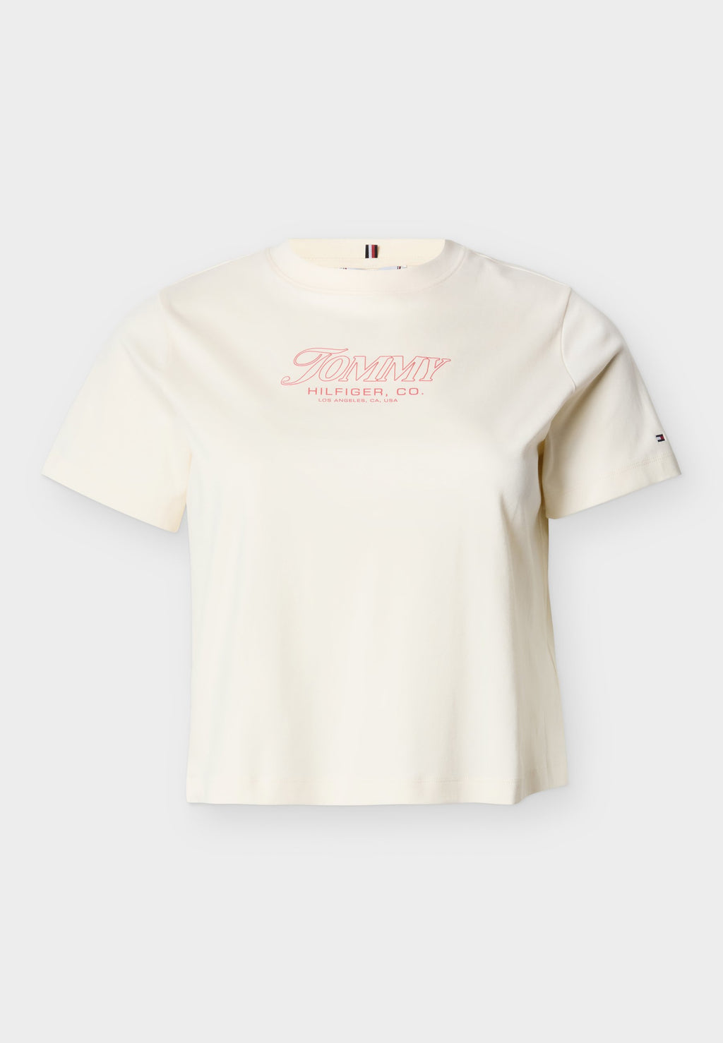 CURVE GRAPHIC INTERLOCK KNIT T-SHIRT Media 1