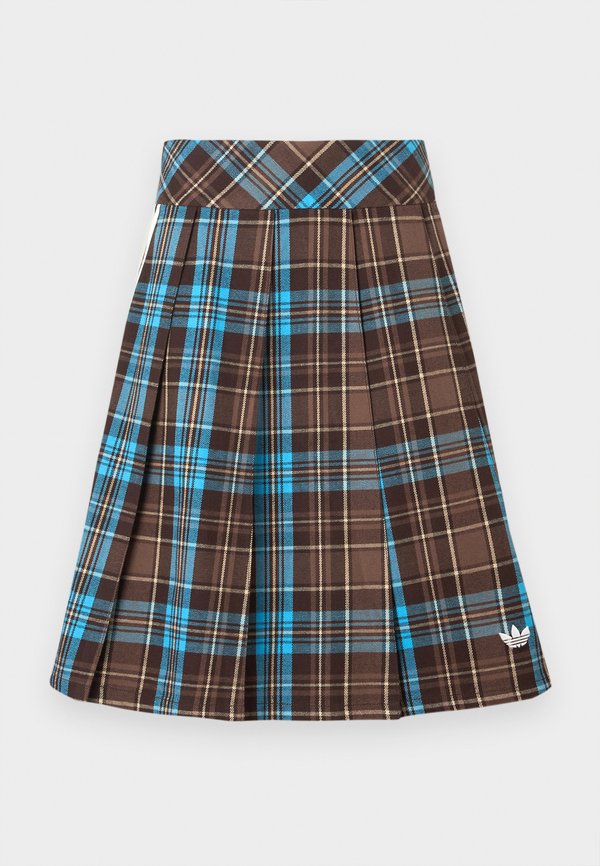 adidas Originals CHECK SKIRT - A-line skirt - multi coloured