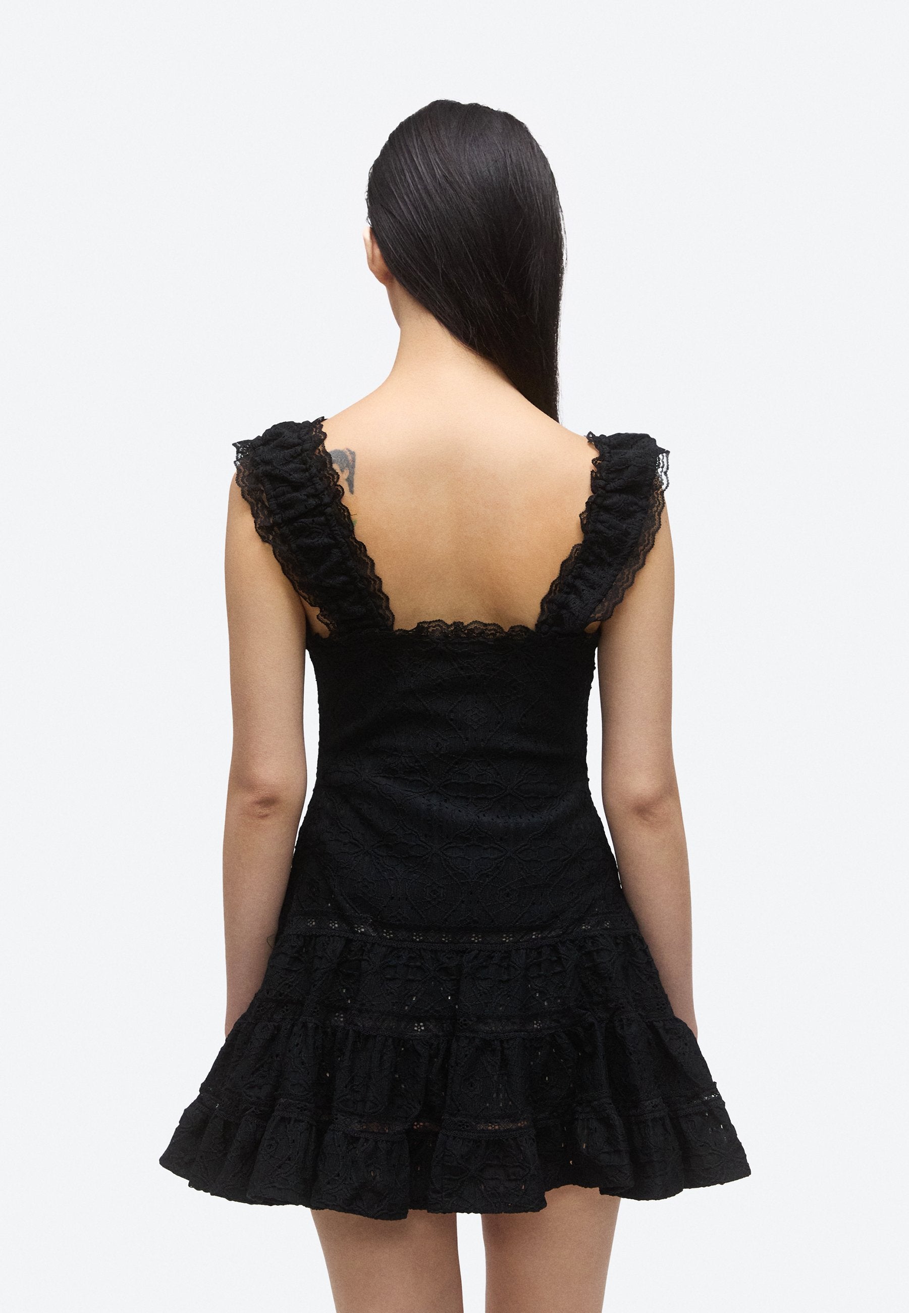Gina Tricot EMBROIDERY DRESS