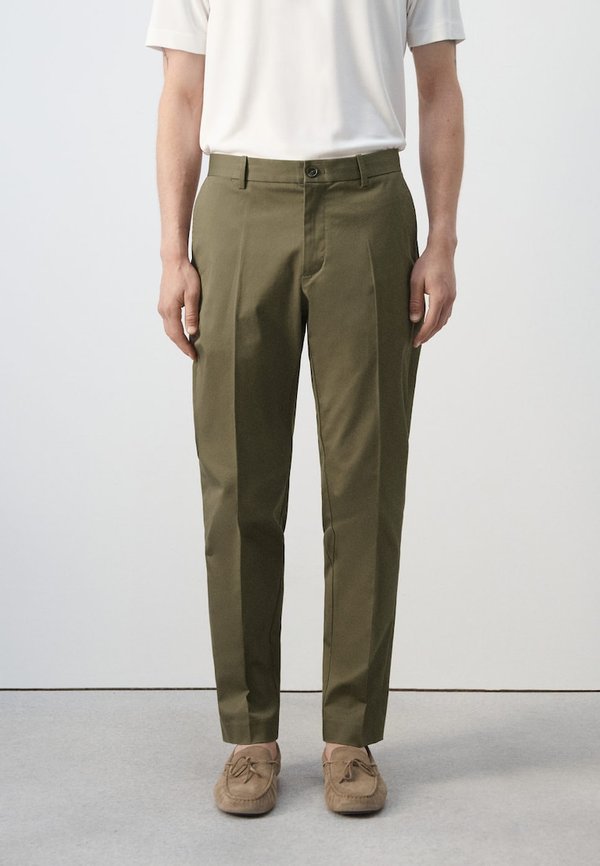 Mango Chinos - olive