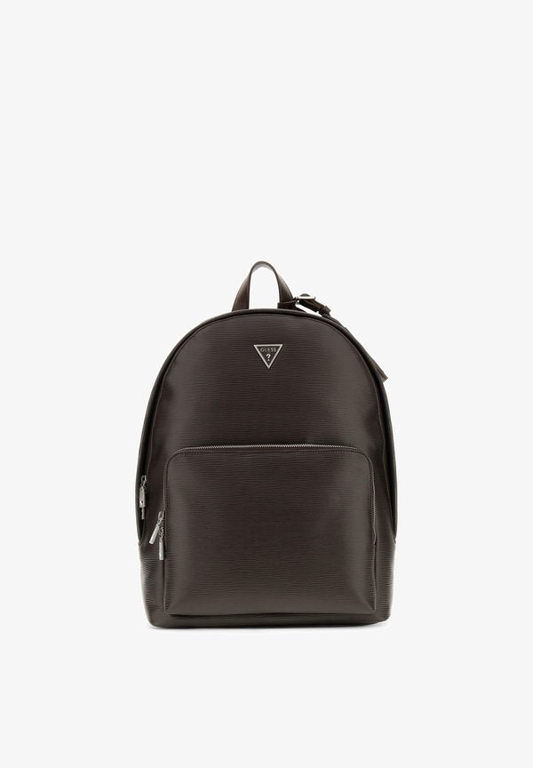 Guess MILANO BACKPACK - Rucksack - dunkelbraun