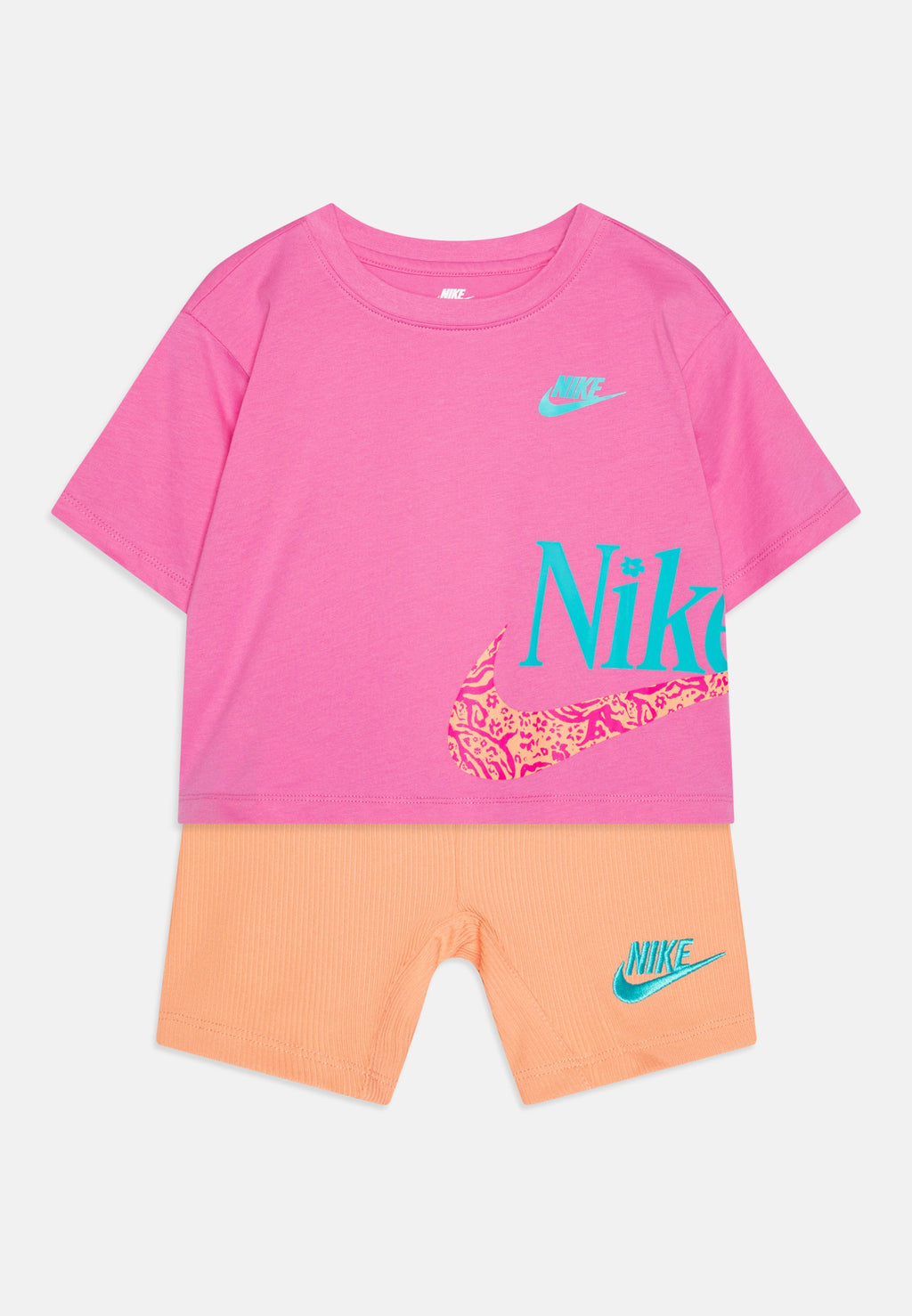Nike Sportswear WILD FLOWER BOXY TEE 
SET