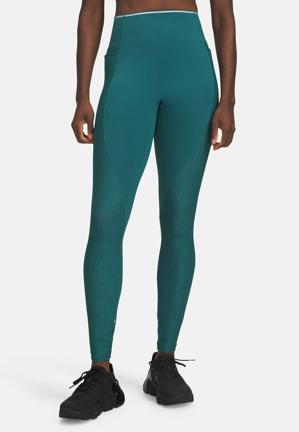 Under Armour HALO JACQUARD - Leggings - rack green