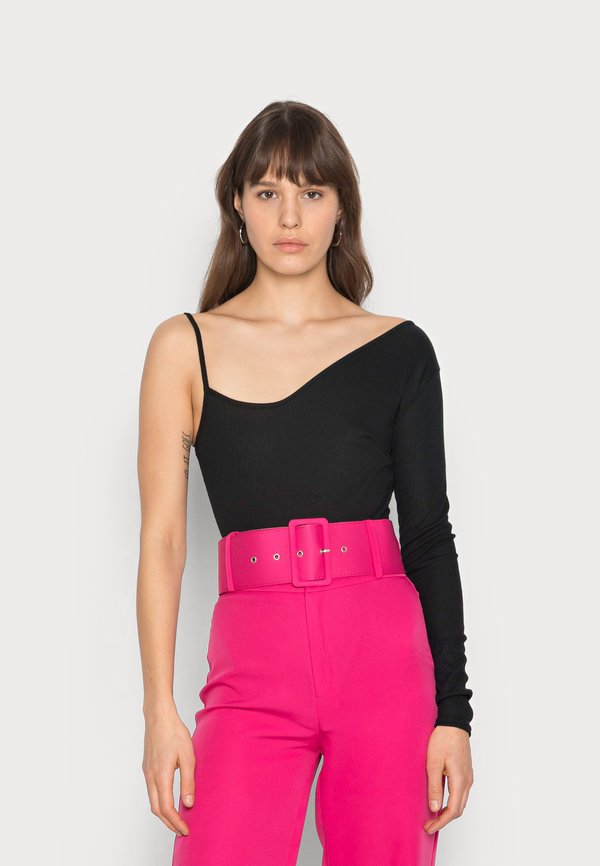 Missguided STRAPPY ONE SLEEVE BODYSUIT