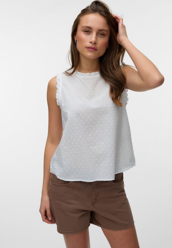 Vero Moda VMTRINE - Blouse - snow white