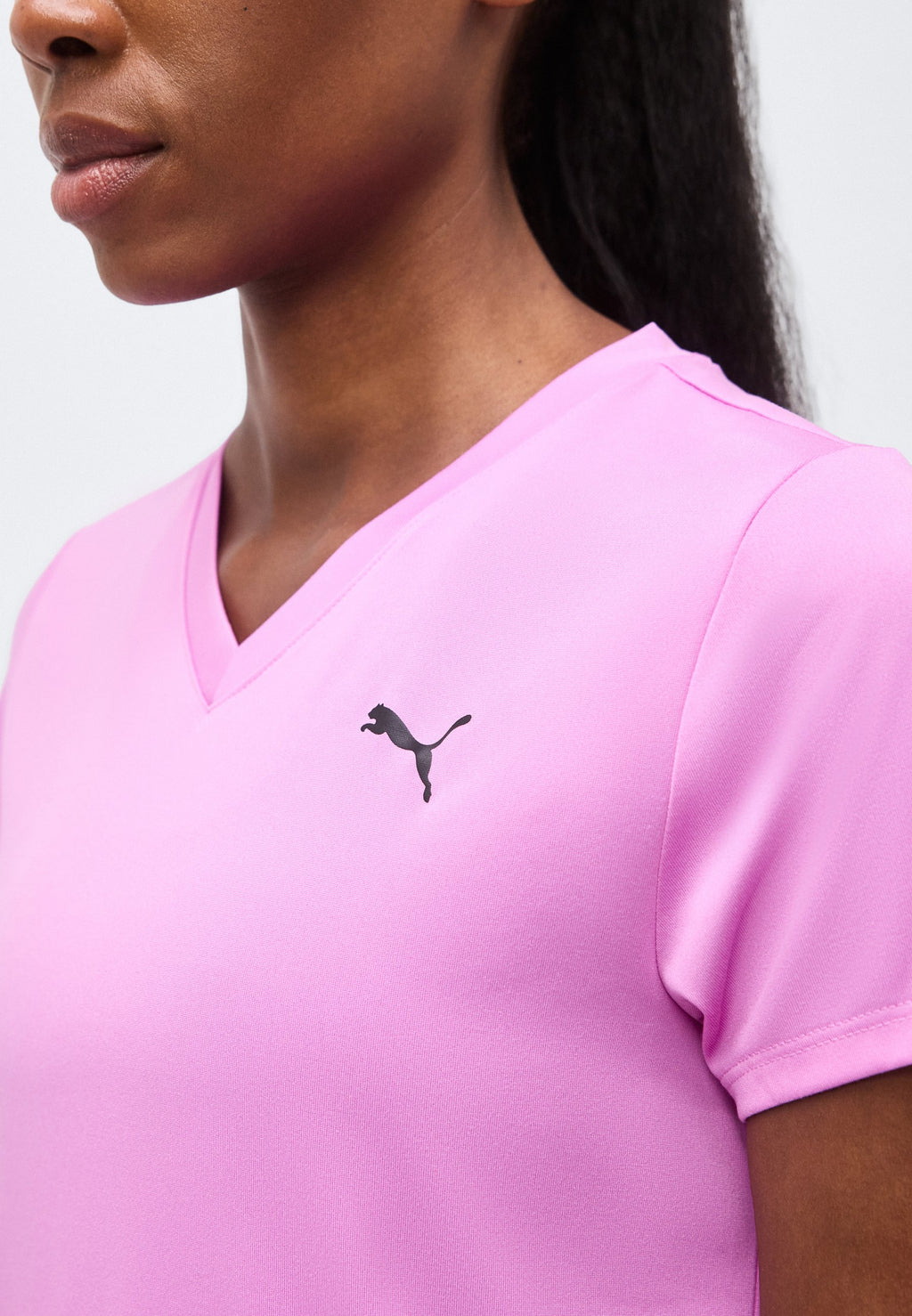 Puma TAD ESSENTIAL V NECK TEE