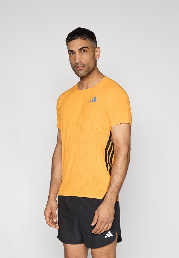 adidas Performance ADIZERO TEE M - Sports T-shirt - pure tangerine