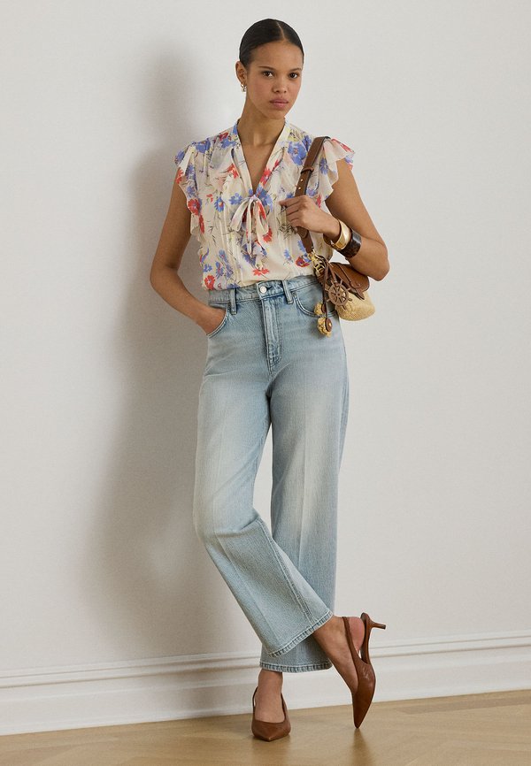 Lauren Ralph Lauren HIGH-RISE RELAXED STRAIGHT ANKLE JEAN
